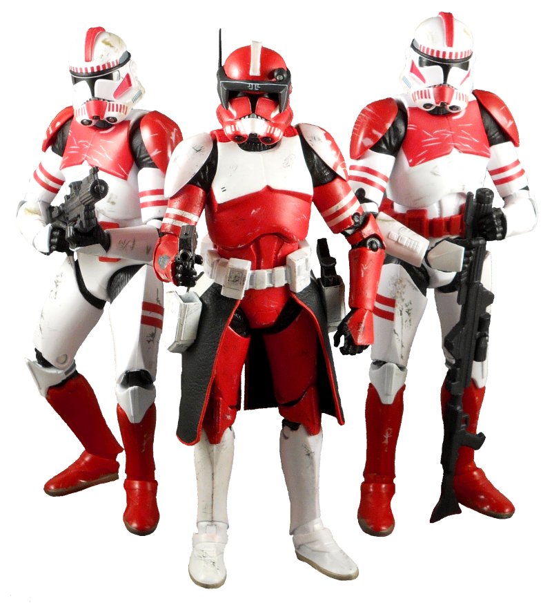 red clone trooper commander